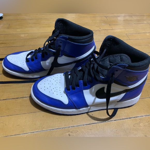 Jordan 1 High Game Royal 2018 Release GS 7Y Reverse Royals - Picture 2 of 14